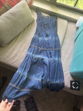 peppermayo dress Xena Gathered Maxi Dress